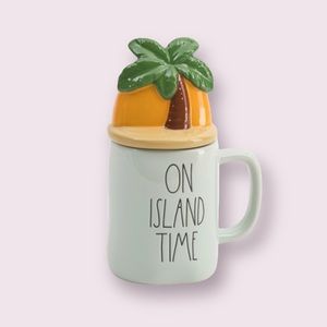 Rae Dunn On Island Time Figural Mug
